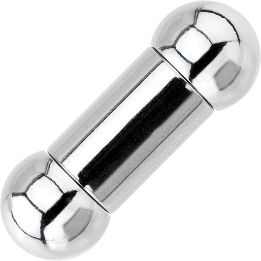 Big Gauge 0G & 00G 316L Surgical Steel External Threaded Barbell