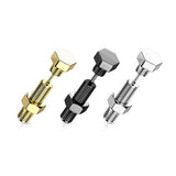 1 Pc Nut & Bolt / Hexagon Screw Head Fake Plug Earring
