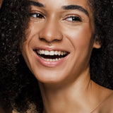 14K Solid Gold Dome Top Threadless Push-In Labret for Cartilage Monroe