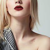 14K Solid Gold 8mm CZ Paved Flower Dermal Anchor Top