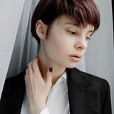 14K Solid Gold 4 CZ Paved Petal Flower 5mm Dermal Anchor Top