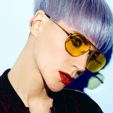 Titanium Threadless Push in 5 Opal Bezel Labret Cartilage