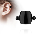 Plain Shield Ear Cartilage Helix Cuff Barbells