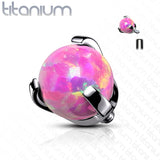 Titanium Claw Opal Top Parts For Lip Eyebrow Dermal