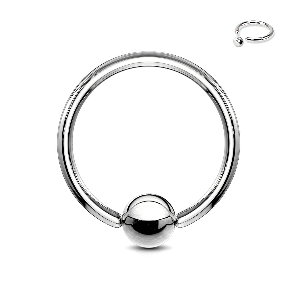 Body Jewelry Ringe 2 Stück Segment Ring Aus 316L Chirurgenstahl – Für Ohr, Septum, Labret – 18G Bis 2G Segmentringe Chirurgenstahl
