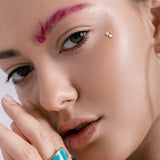 CZ Cluster Star Internal Threaded Dermal Anchor Tops