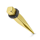 1 Pc 316L Stainless Steel Stretching Ear Taper Ear Plugs 4 Colors