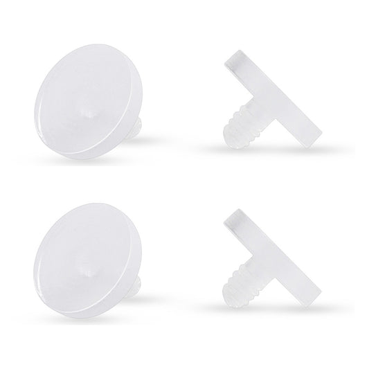 Acrylic Dermal Anchor Piercing Retainers Pack