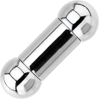 Big Gauge 0G & 00G 316L Surgical Steel External Threaded Barbell
