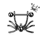 Pair Hanging Spider Nipple Shield Rings