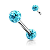 1 Pc Internally Threaded Ferido Ball Tongue  Barbell Nipple Barbell