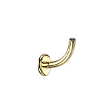 Titanium Threadless Floating Convex Base Fireworks Cut CZ Top Belly Button Ring
