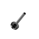 Titanium Threadless Push In 4mm Base Flat Back Stud Pins Labret 20G