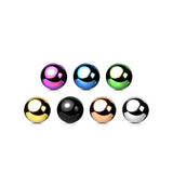 10 Pc Threaded Surgical Steel balls For Tragus Eyebrow Cartilage Labret Piercing