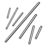 Titanium Externally Threaded Barbell Pins