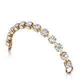 Brass 2mm Crystal Nose Ear Chain Connector