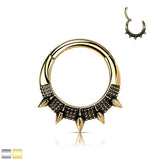High Quality Precision Spike Fan Hinge Hoop Segment Ring Nose Septum