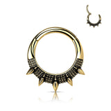 High Quality Precision Spike Fan Hinge Hoop Segment Ring Nose Septum
