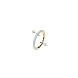Hight quality Opal Line Hinged Segment Hoop Rings Tragus Ear Cartilage