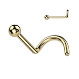 Implant Titanium Plain Ball Nose Screw Ring