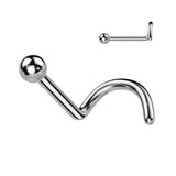 Implant Titanium Plain Ball Nose Screw Ring