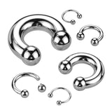 Implant Titanium Internally Threaded Horseshoe (18G~10G)