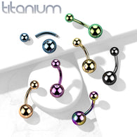Implant TitaniumInternally Threaded Basic Belly Button Rings