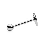 Heart Top 316L Surgical Steel Barbell Tongue Ring