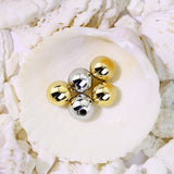 14Kt. Solid Gold Threaded Replacement Ball For Tragus Eyebrow Cartilage Labret