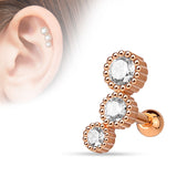 CZ Ear Cartilage Daith Helix Tragus Barbell