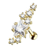 Multi Stars Ear Cartilage Helix Daith Tragus Studs Earrings