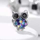 CZ Owl Top Labret, Monroe Ear Cartilage Helix Tragus Barbell