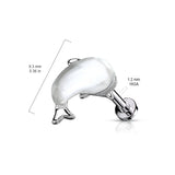 Shell Set Whale Top Lip Labret Monroe Ear Cartilage Tragus