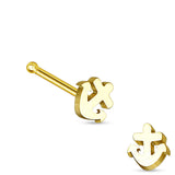 Anchor Top 316L Surgical Steel Nose Studs