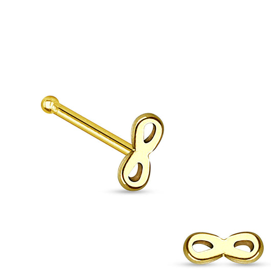 Infinity Top 316L Surgical Steel Nose Studs