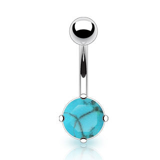 Turquoise Belly Button Navel Rings