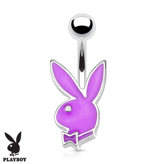 Officially Licensed Playboy Bunny 16G Petite Navel Belly Button Ring