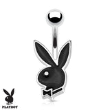 Officially Licensed Playboy Bunny 16G Petite Navel Belly Button Ring