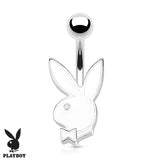 Officially Licensed Playboy Bunny 16G Petite Navel Belly Button Ring