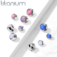 Implant Titanium Opal Top Parts For Lip Eyebrow Dermal