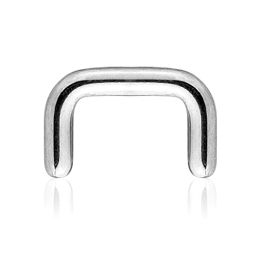 10 Pc Bulk Pack Surgical Steel Nose Septum Piercing Retainers 16G