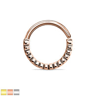 Circle Bendable Nose Septum Ear Cartilage Daith Helix Tragus Rings