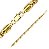 Round Spiga Chain Stainless Steel Bracelets