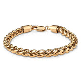 Round Spiga Chain Stainless Steel Bracelets