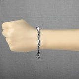 Arrow Linked Tungsten Carbide Chain Bracelets