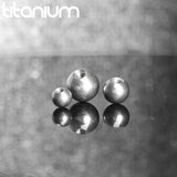 10 Pc Pack Threaded Grade 23 Titanium For Tragus Eyebrow Cartilage Labret Piercing