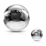 10 Pc Internal Threaded Solid Titanium balls For Tragus Eyebrow Cartilage Labret Piercing
