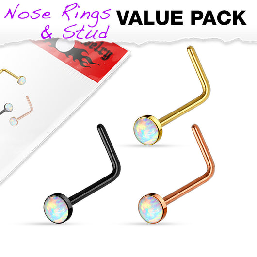 Value Pack 3 pcs Synthetic Opal 